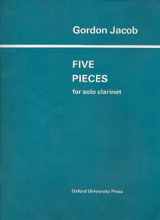 Five Pieces for clarinet