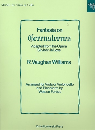 Fantasia on Greensleeves for viola and piano