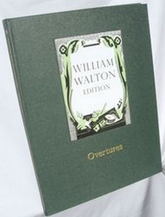 William Walton Edition vol.14 Overtures full score (cloth)
