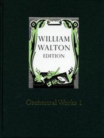 William Walton Edition vol.15 orchestral works vol.1 full score (cloth)