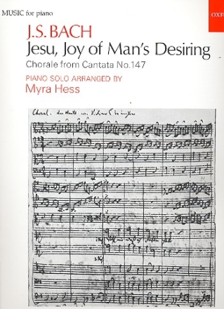 Jesu Joy of Man's Desiring for piano