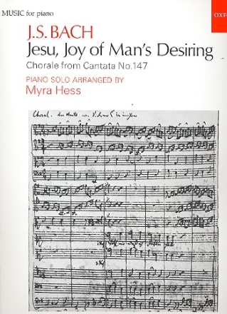 Jesu, Joy of Man's Desiring for piano