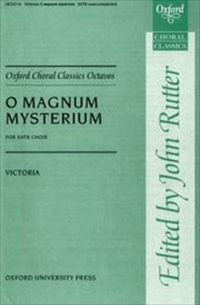 O magnum mysterium fr gem Chor a cappella Partitur (la/en)