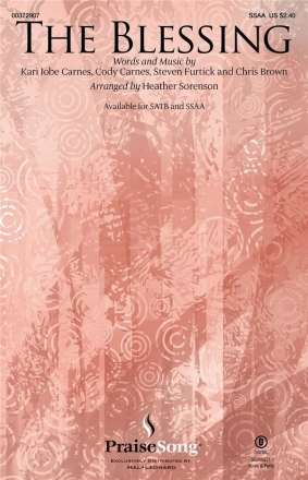 The Blessing SSAA Choral Score