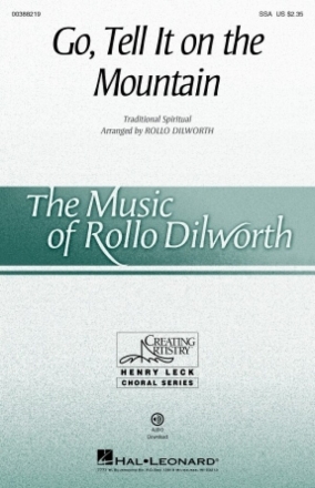 Go, Tell It on the Mountain for SSA Choral Score