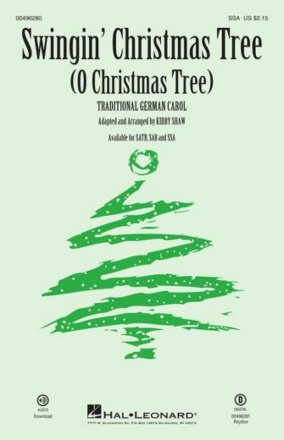 Swingin' Christmas Tree (O Christmas Tree) SSA Chorpartitur