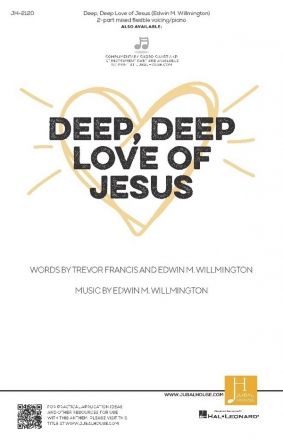 Willmington, How deep is the love of Jesus for mixed chorus Chorpartitur