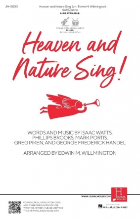Händel, Heaven and Nature sing! for mixed chorus Chorpartitur
