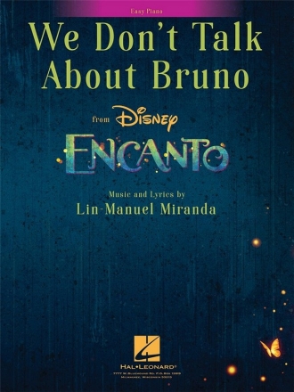 Lin-Manuel Miranda, We Don't Talk About Bruno Easy Piano Buch