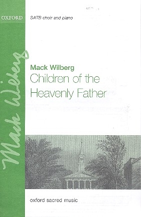 Children of the heavenly Father for mixed chorus and piano score