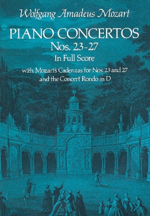 Piano concertos vol.2 (nos.23-27) full score