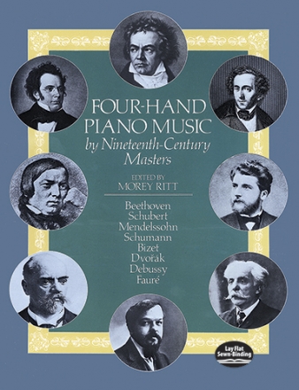 4-hand Piano Music by the 19th Century Masters for piano 4 hands score