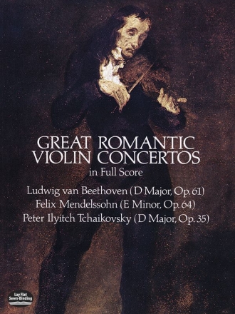Great Romantic Violin Concertos  full score