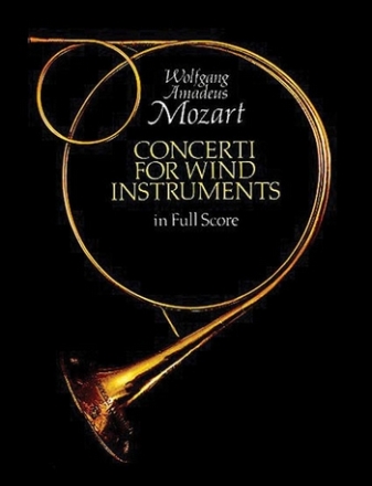 Concerti for wind instruments and orchestra full score