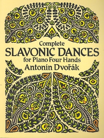 Complete slavonic Dances for piano 4 hands score