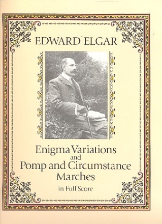 Enigma variations  and  Pomp and circumstance marches for orchestra score