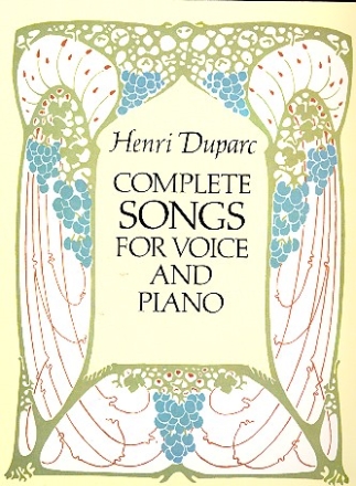 Complete songs for voice and piano (fr)