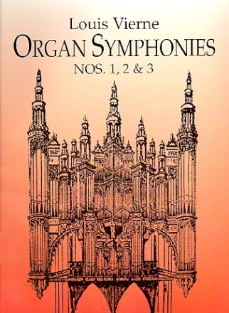 Organ symphonies nos. 1, 2 and 3  