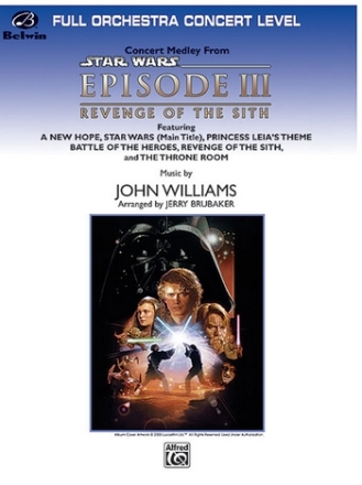 Williams, J arr. Brubaker, JStar Wars III. Revenge/Sith (full orch) Full Orchestra