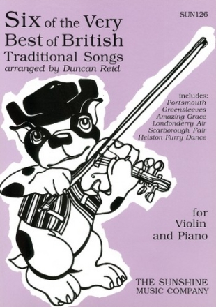 Various, Traditional Arr: Duncan Reid Six of the Very Best of British violin & piano