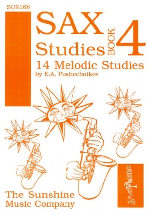 E A Pushechnikov Saxophone Studies Book 4 saxophone studies