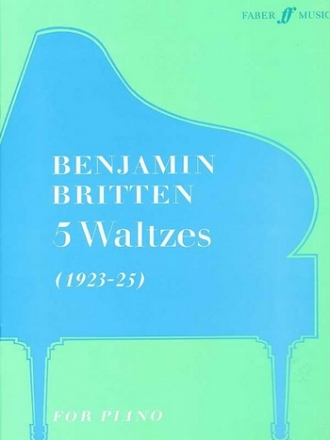 5 Waltzes op.3 (1923/25) for piano