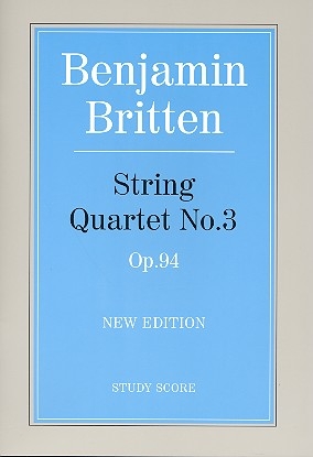 String Quartet no.3 op.94 Study score