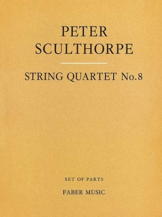 String Quartet no.8 set of parts