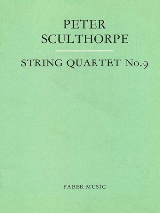String Quartet No.9 (score)  String quartet/trio