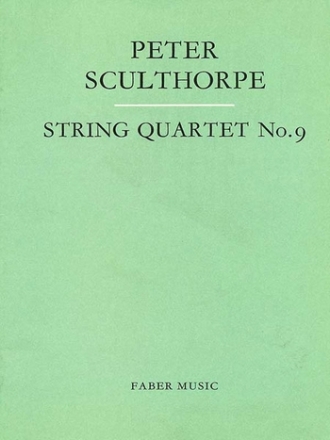 String Quartet No.9 (score)  String quartet/trio