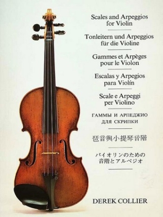 Scales and arpeggios for violin