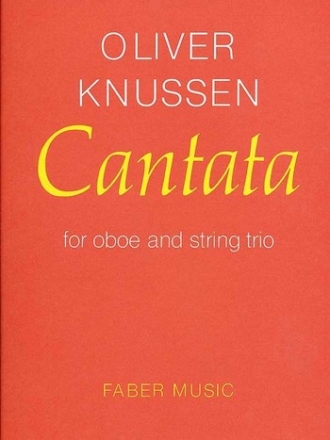 Cantata for oboe, violin, viola and cello score