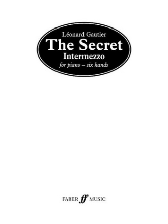 The Secret Intermezzo for piano 6 hands Spielpartitur