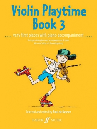 Violin Playtime vol.3 Very first pieces with piano accompaniment