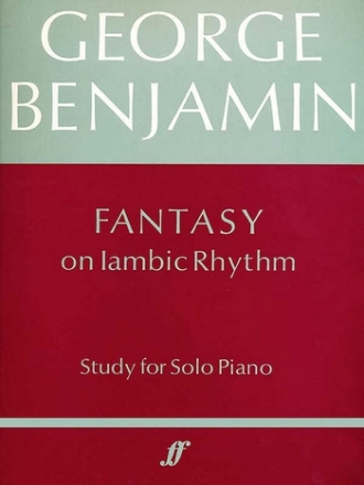 Fantasy on Iambic Rhythm   for solo piano