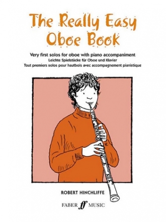 The Really Easy Oboe Book for oboe with piano accompanimen