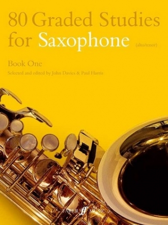 80 graded Studies vol.1 for saxophone (A/T)