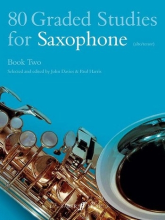 80 graded Studies for Saxophone vol.2 (nos.47-80) alto/tenor