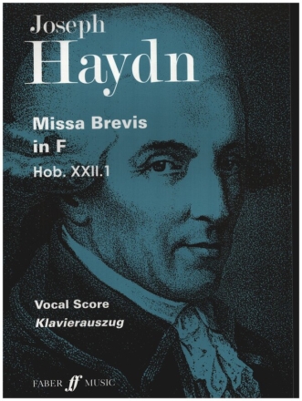 Missa brevis F-Dur Hob.XXII:1 Soli (SS), gem Chor und Orchester klavierauszug (la)