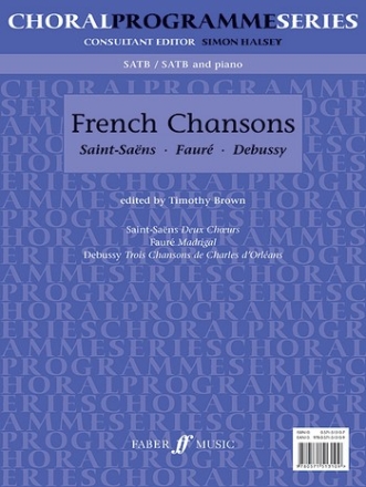 French Chansons fr gem Chor mit und ohne Klavier