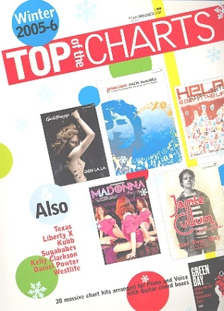 Top of the charts winter 2005-2006 Songbook piano/vocal/guitar 