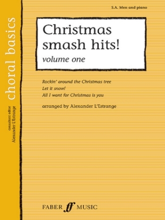Christmas smash Hits vol.1 for male chorus and piano score