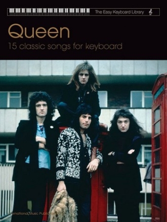 Queen 15 classic songs for keyboard the easy keyboard library