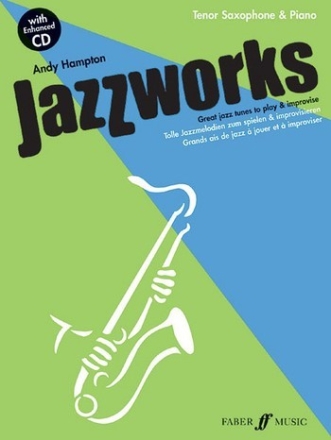 JAZZWORKS (+CD): FOR TENOR SAXOPHONE AND PIANO