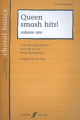 Queen Smash Hits vol.1 for mixed chorus (SAM) and piano