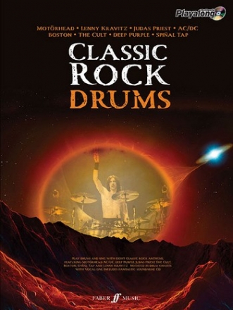 Classic Rock Drums (+CD) for vocal/drums songbook