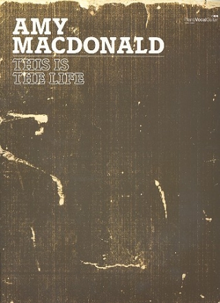 Amy MacDonald: This is the Life songbook piano/vocal/guitar