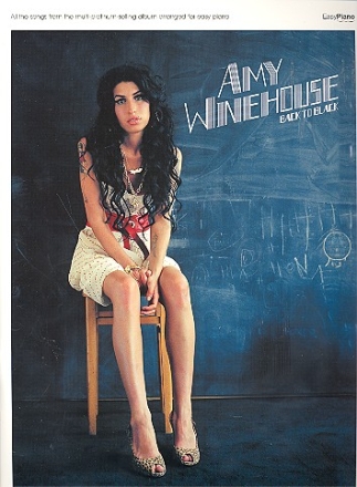 Amy Winehouse: Back to black Songbook easy piano/vocal/guitar