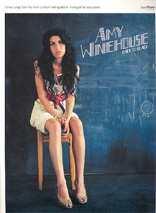 Amy Winehouse: Back to black Songbook easy piano/vocal/guitar