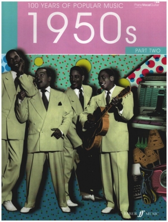 100 Years of Popular Music 50s vol.2 songbook piano/vocal/guitar